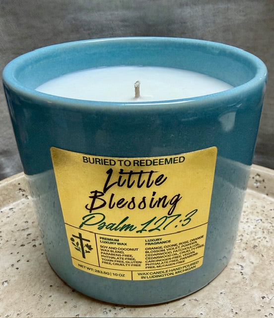 Design Your Own Bible Verse Candle 10 OZ