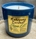 Bible Verse Mahogany Coconut Candle - James 1:17 - 10 oz - Premium USA Ingredients