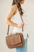 Bible Cover, Bible Bag Crossbody MOCHA