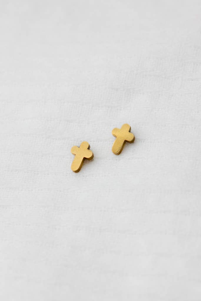 Resurrection Earrings - Gold - Made by Survivors