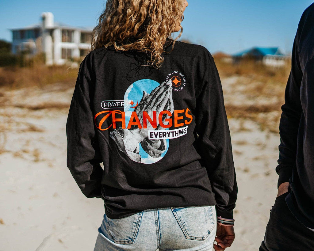 Unisex 'Prayer Changes Everything' Premium Long Sleeve