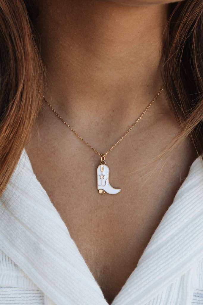 Saddle Up Necklace - Made by Survivors