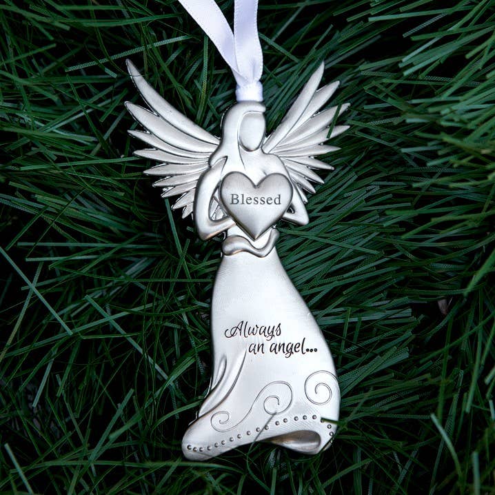 Baptism Keepsake Gift: Guardian Angel Ornament