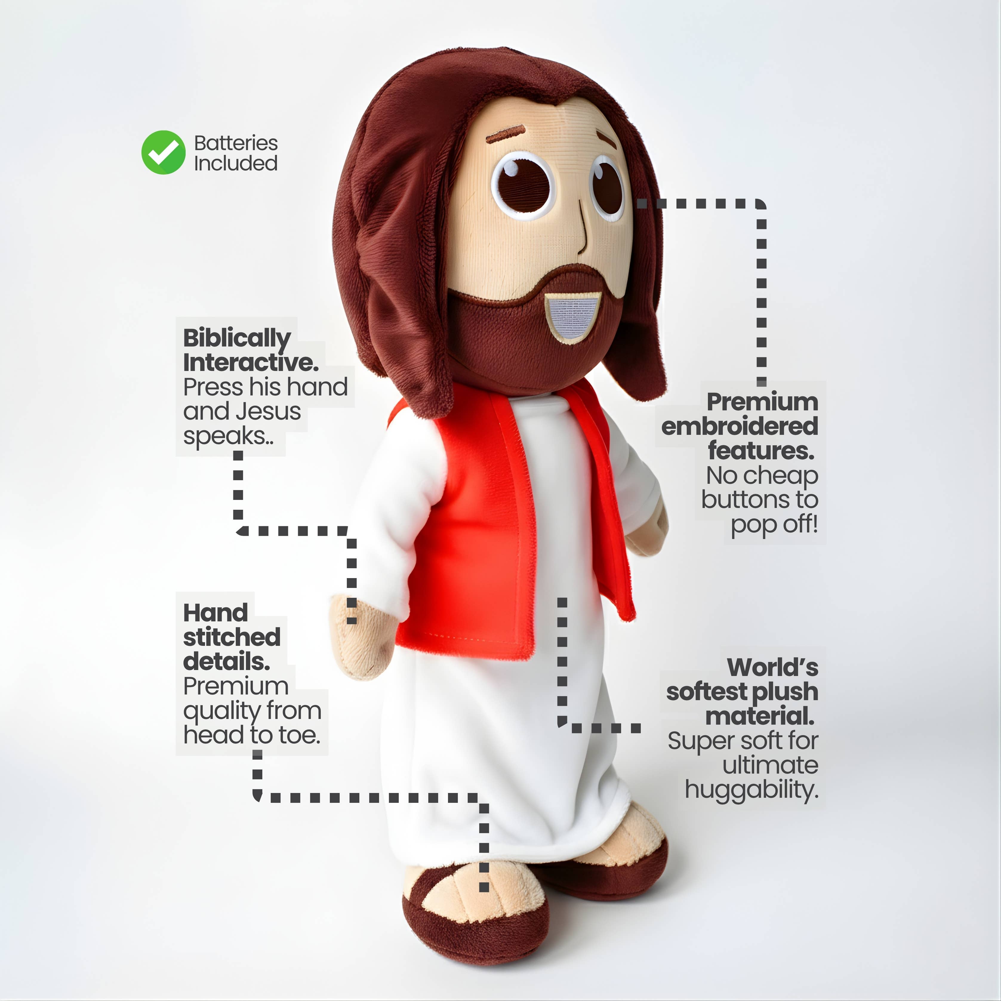 The Talking Jesus Doll - Boutique Bestseller