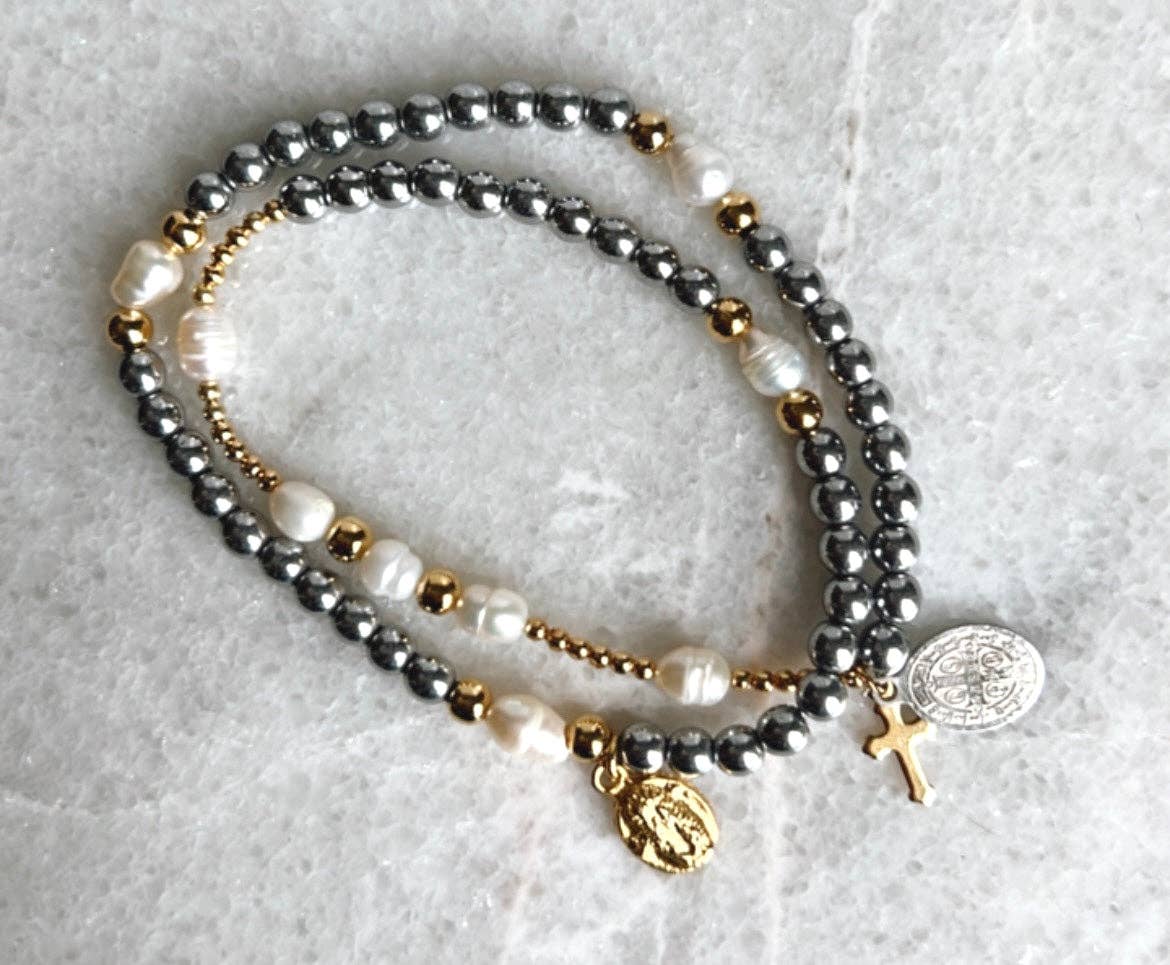 Rosary bracelet