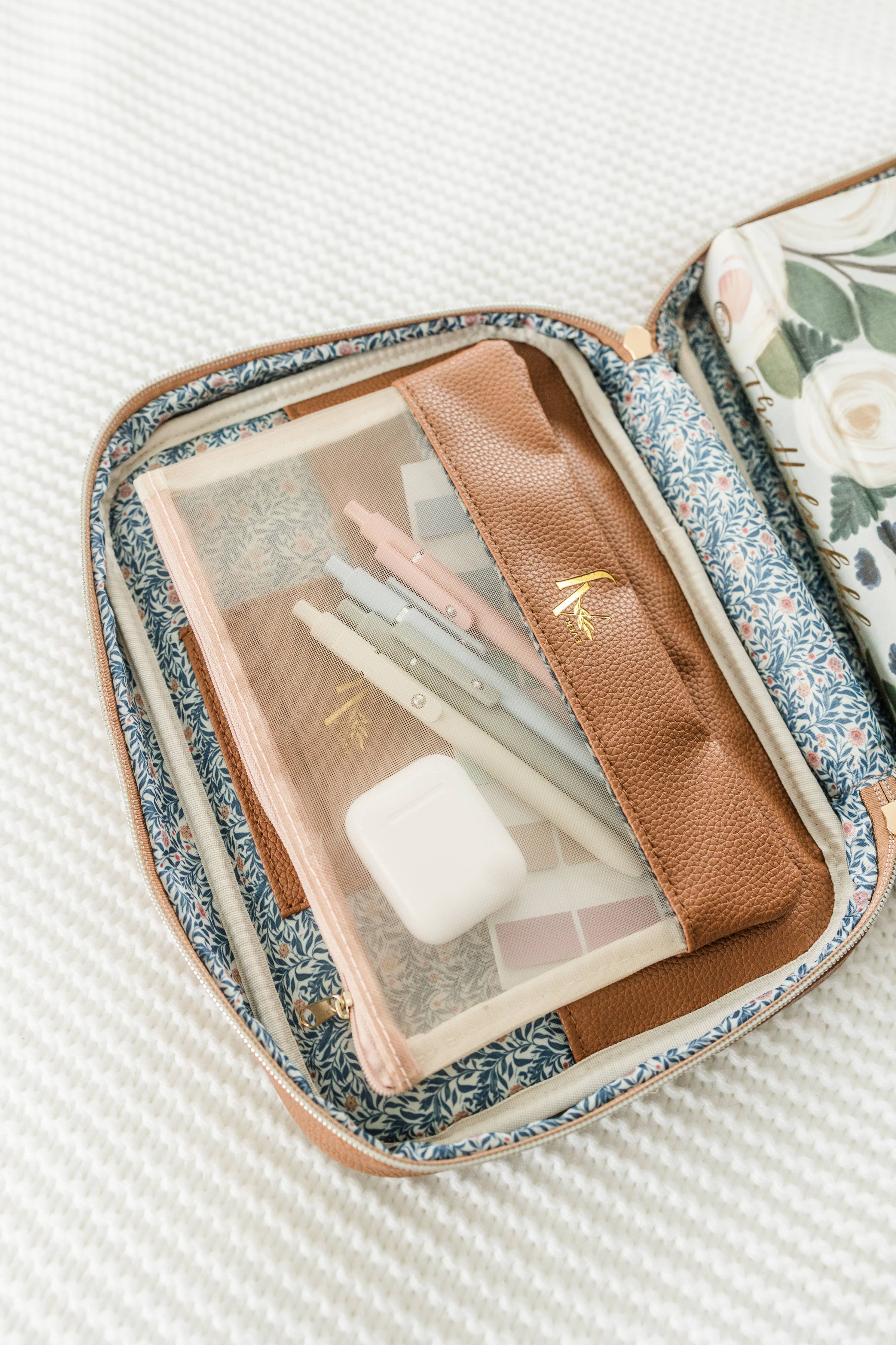 Bible Cover, Bible Bag Crossbody MOCHA