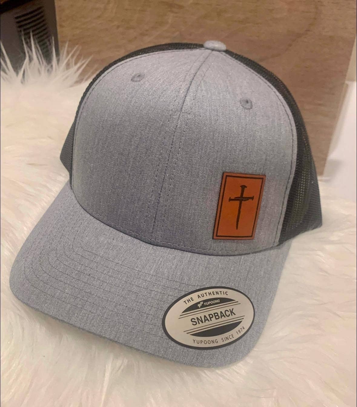 Richardson 112 - Three Nail Cross - Leatherette Patch