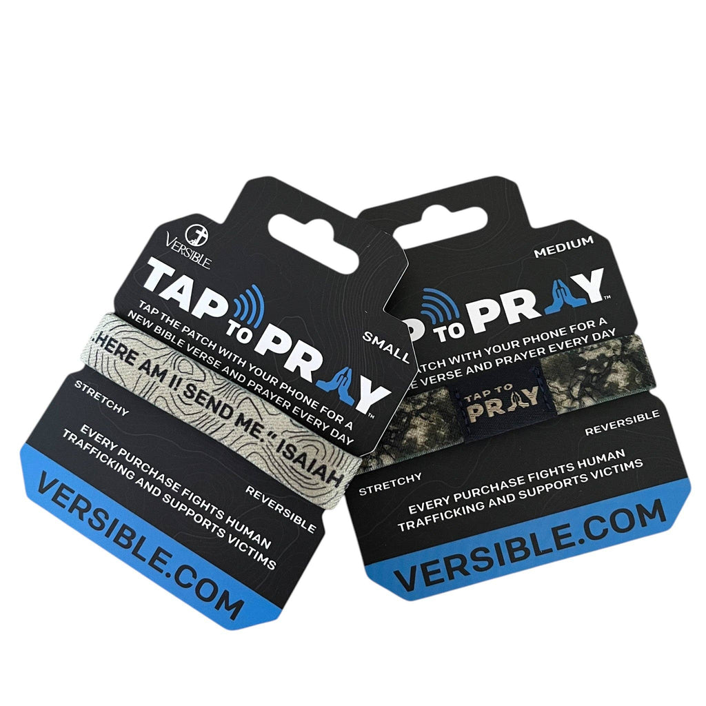 Tap To Pray® Wristband – Valor Camo