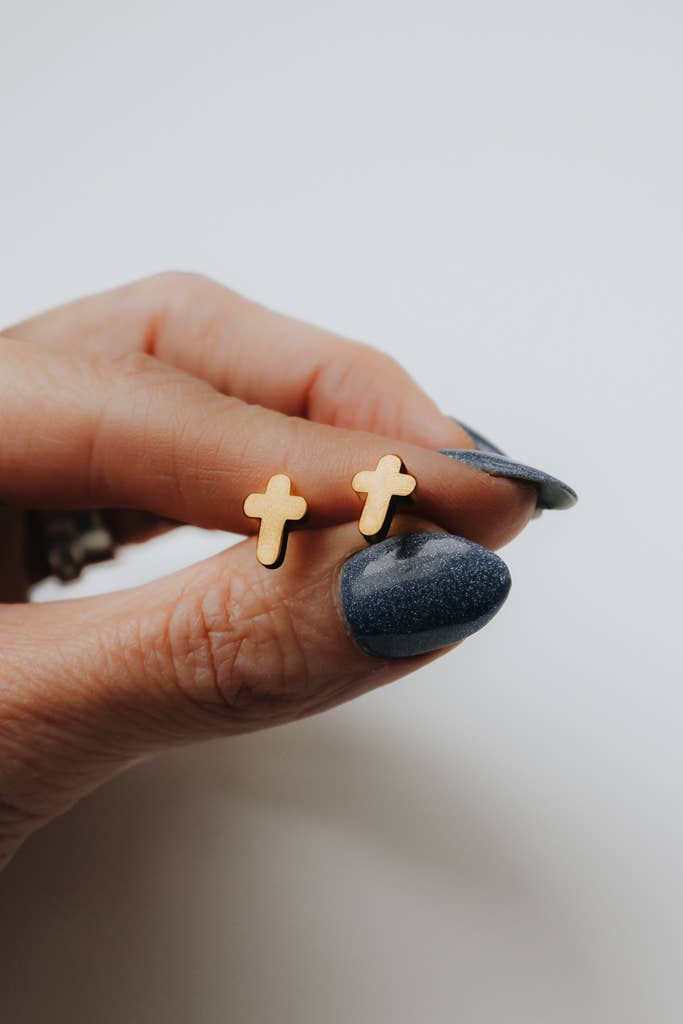 Resurrection Earrings - Gold - Made by Survivors