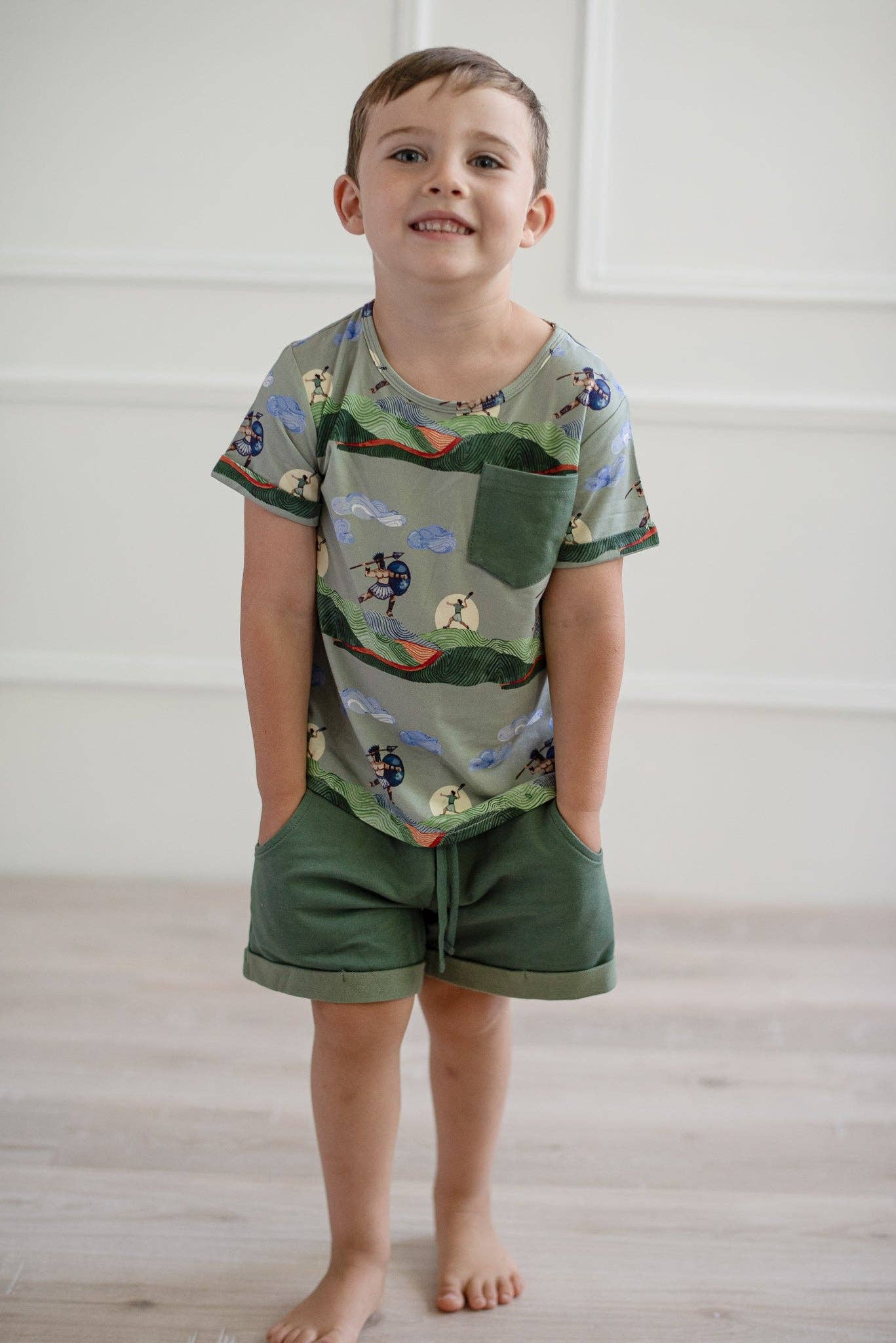 David & Goliath Pocket Tee & Shorts Set
