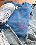 Daughter of the King Embroidery Sweatshirt