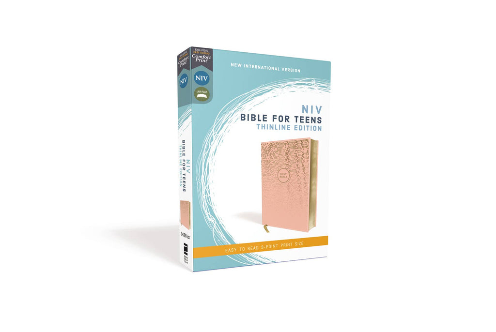 NIV Bible For Teens, Thinline Edition, Pink Leathersoft