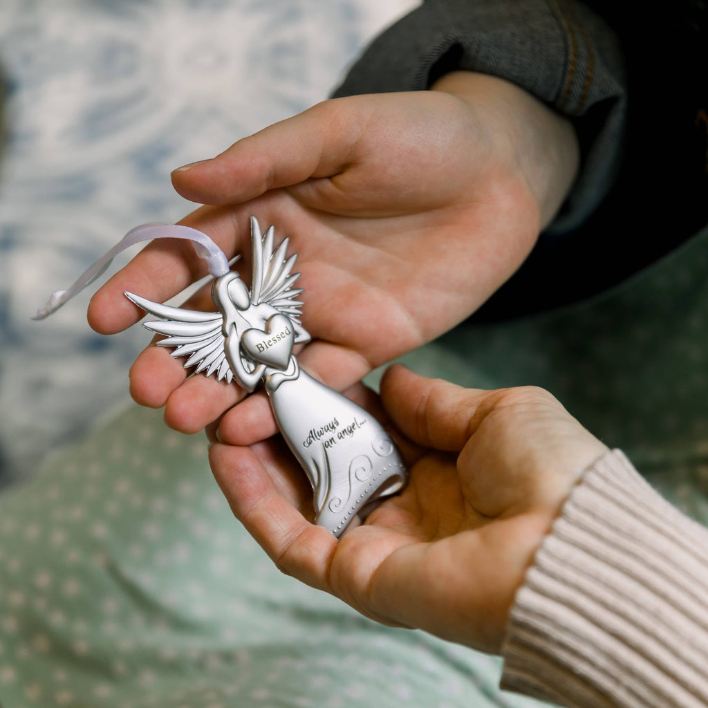 Baptism Keepsake Gift: Guardian Angel Ornament