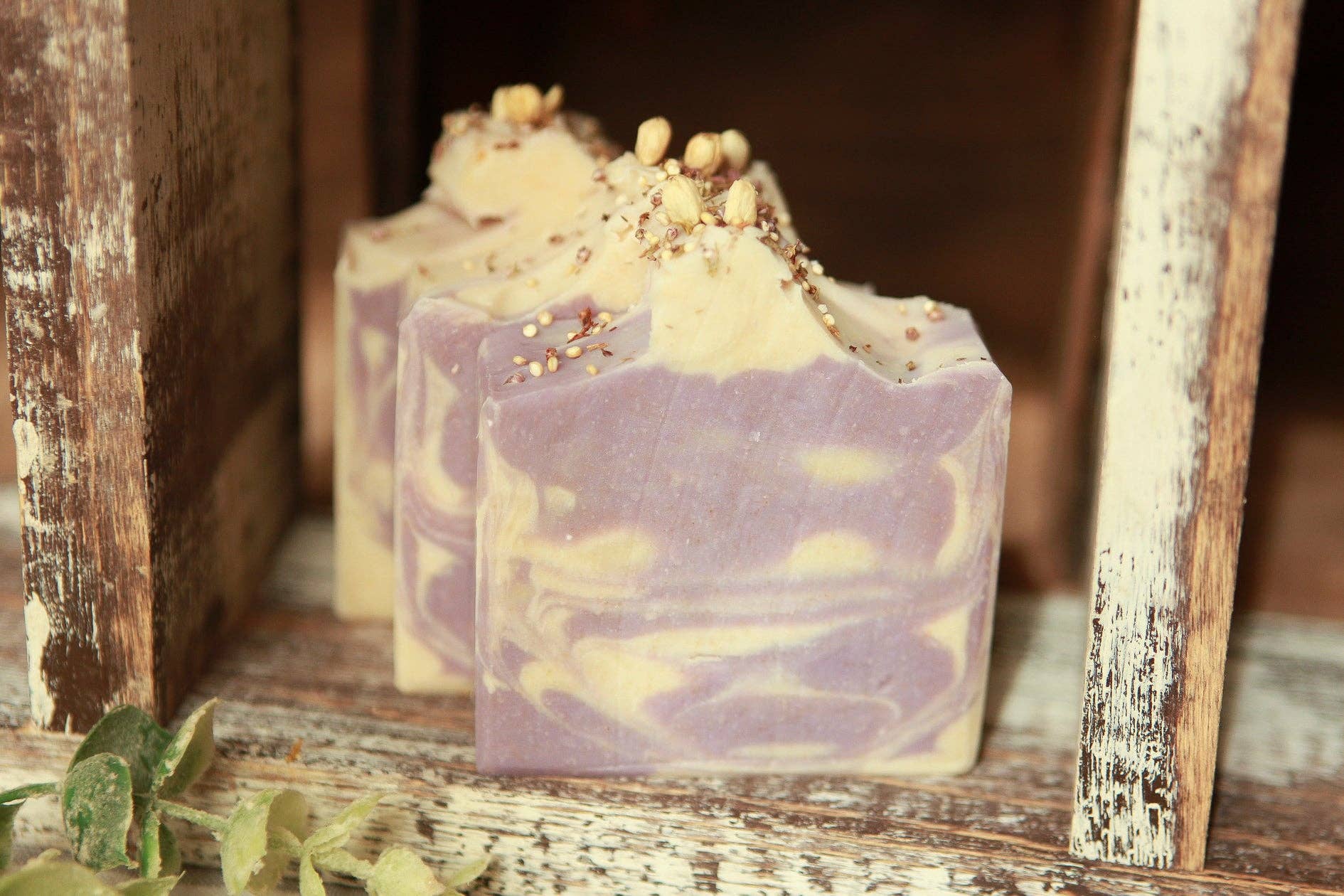 Blackberry Magnolia Goat Milk Cold Process Bar Soap 4.5oz.