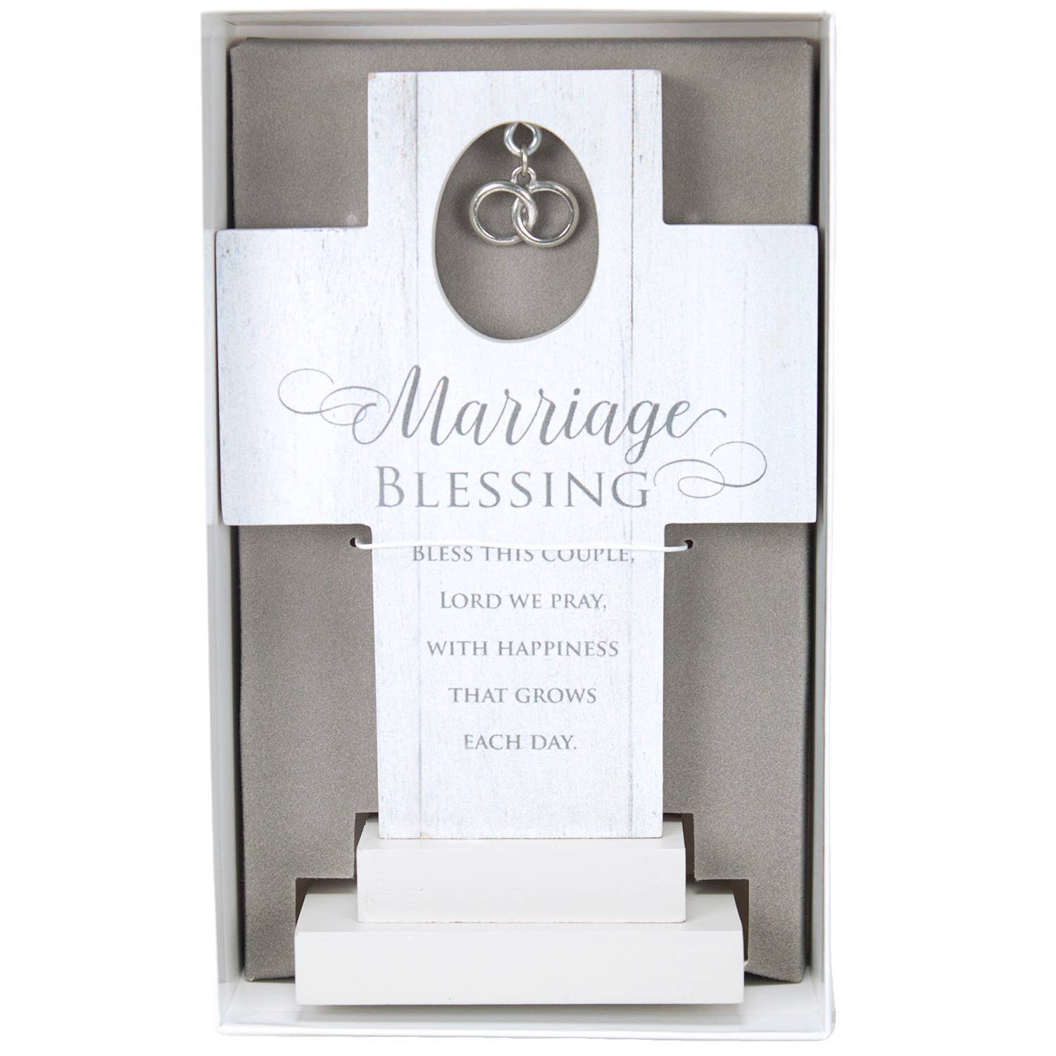 Marriage Charm Standing Cross