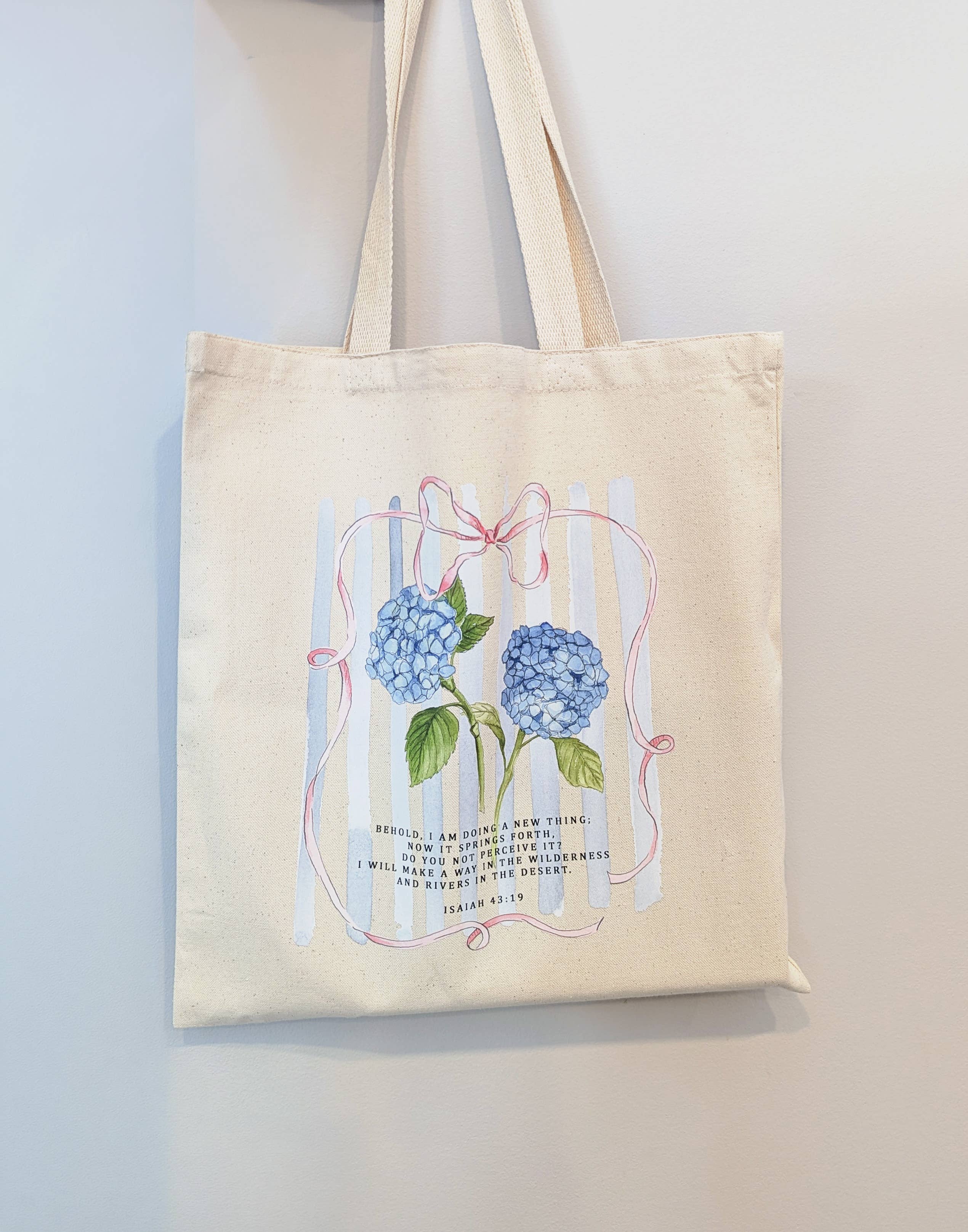 Hydrangea Tote Bag