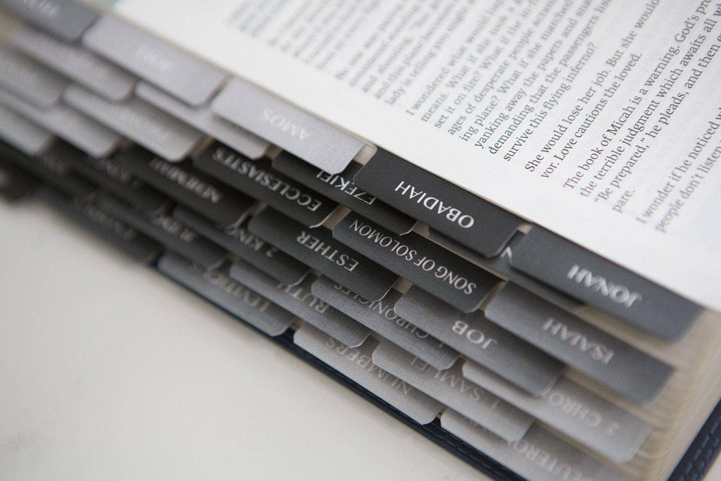 Bible Tabs | Bible Index Tabs for Men
