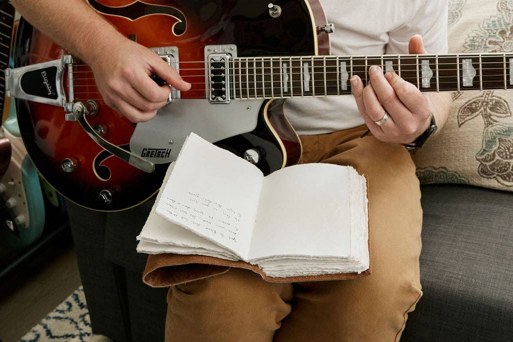 Laced Artisan Journal with Handmade Paper | Ethical Gift