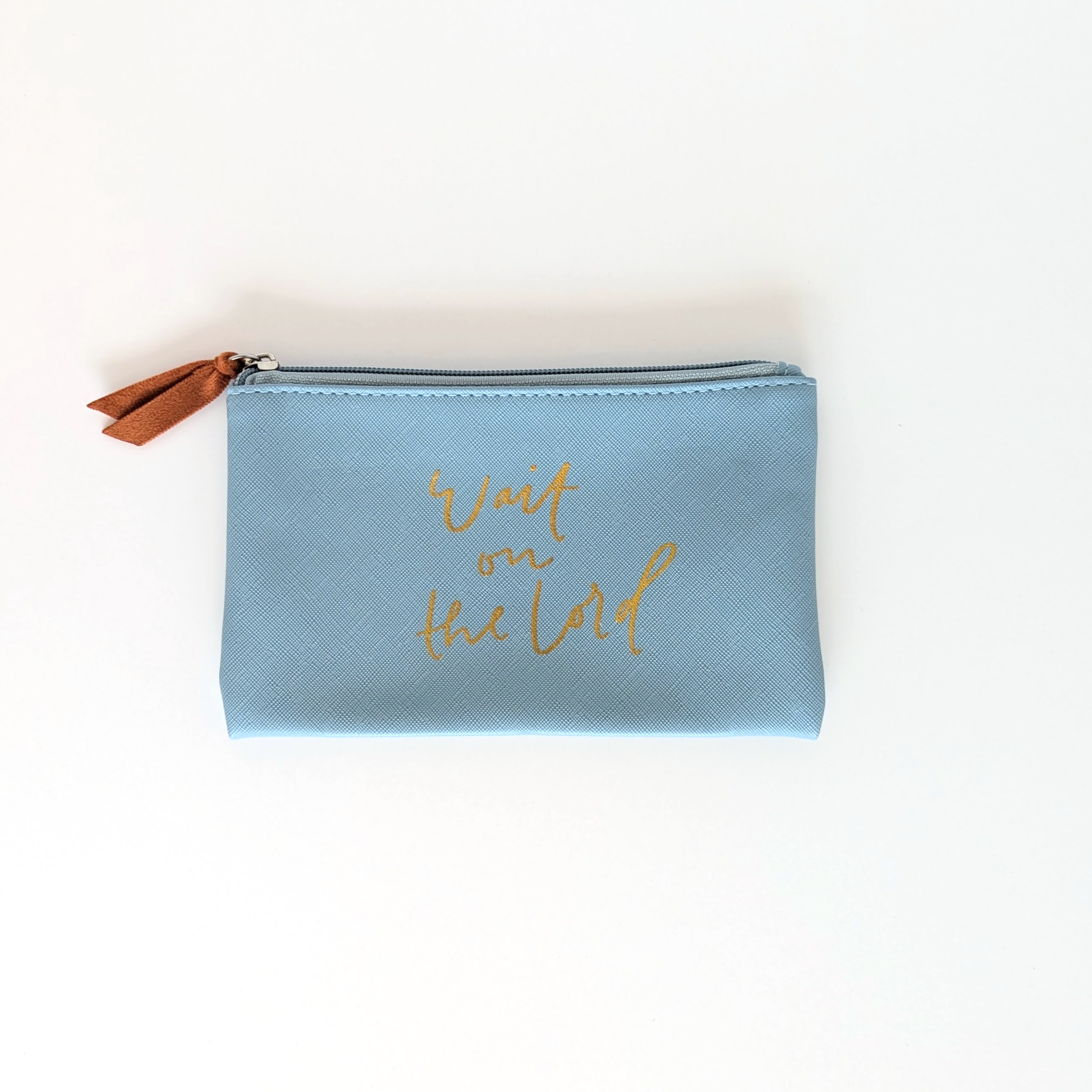 Wait on the Lord Zip Pouch