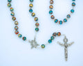 Fatima Inspired Multi-Colored Glass Rosary