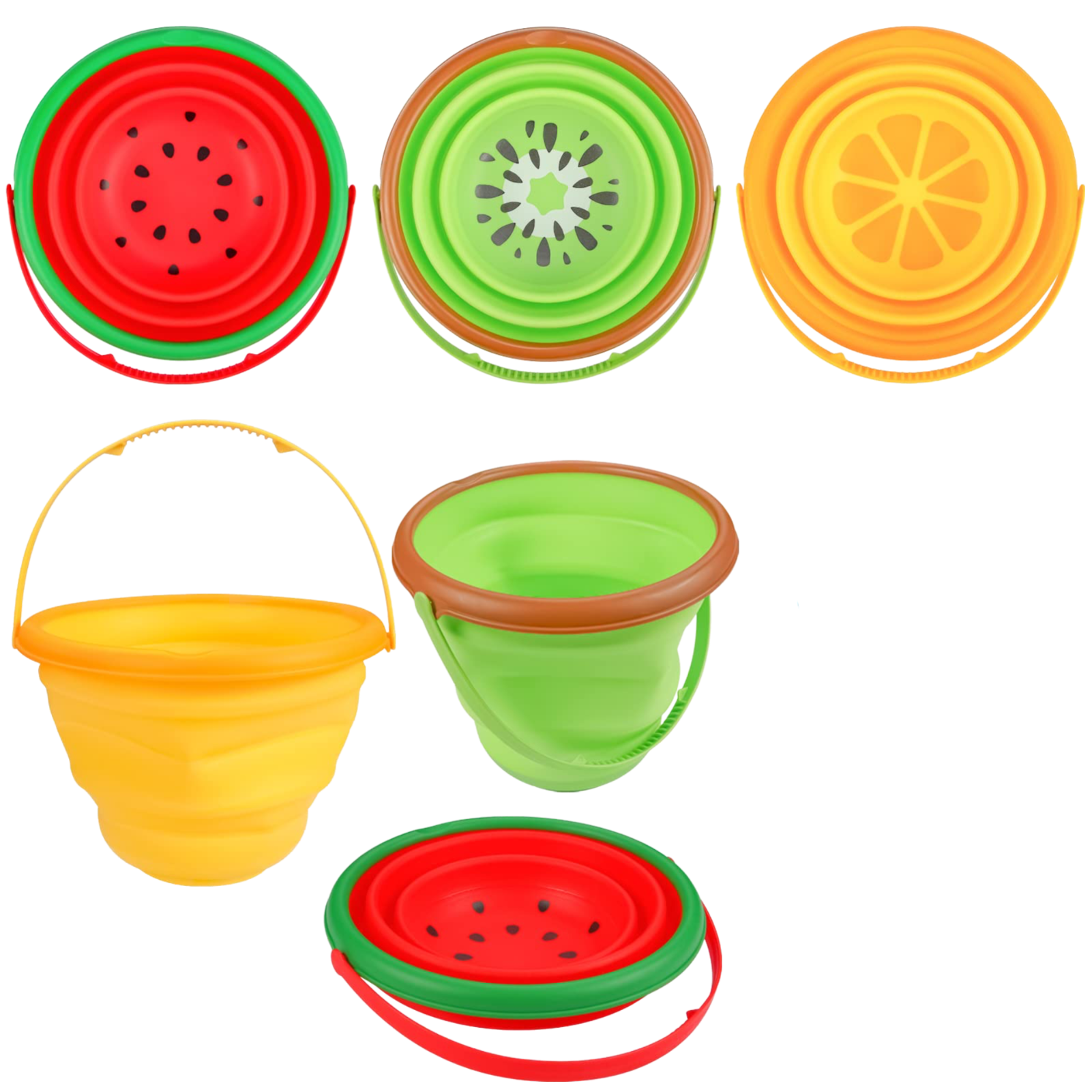 Fruit of the Spirit Collapsible Folding Beach Bucket